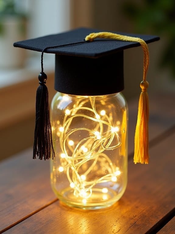 19 Creative Mason Jar Graduation Centerpieces You’ll Want to Recreate 3 create stylish graduation lanterns