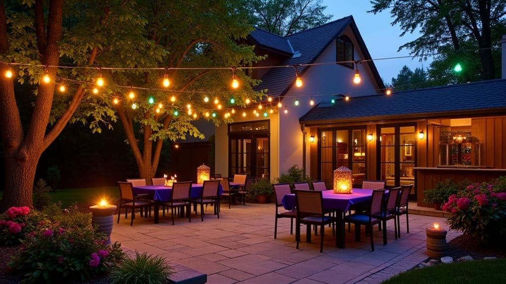 20 Epic Backyard Graduation Party Ideas for a Celebration to Remember 19 creative evening lighting effects