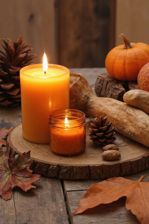 18 Thoughtful DIY Fall Gift Basket Ideas Everyone Will Love 17 custom cozy fall candles