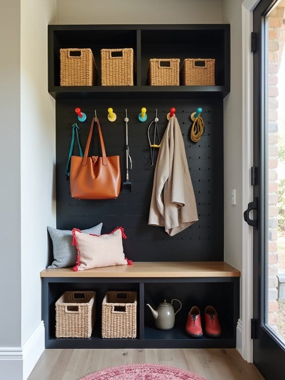 16 Space-Saving DIY Mudroom Ideas Perfect for Small Spaces 17 customizable wall storage solutions