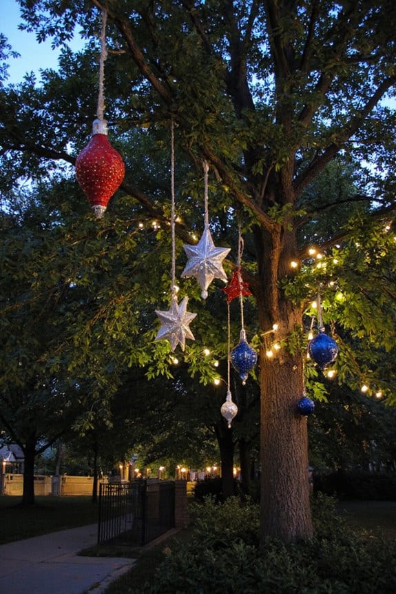 16 Easy Outdoor 4th of July Decor Ideas to Set the Scene 14 decorative patriotic outdoor stars