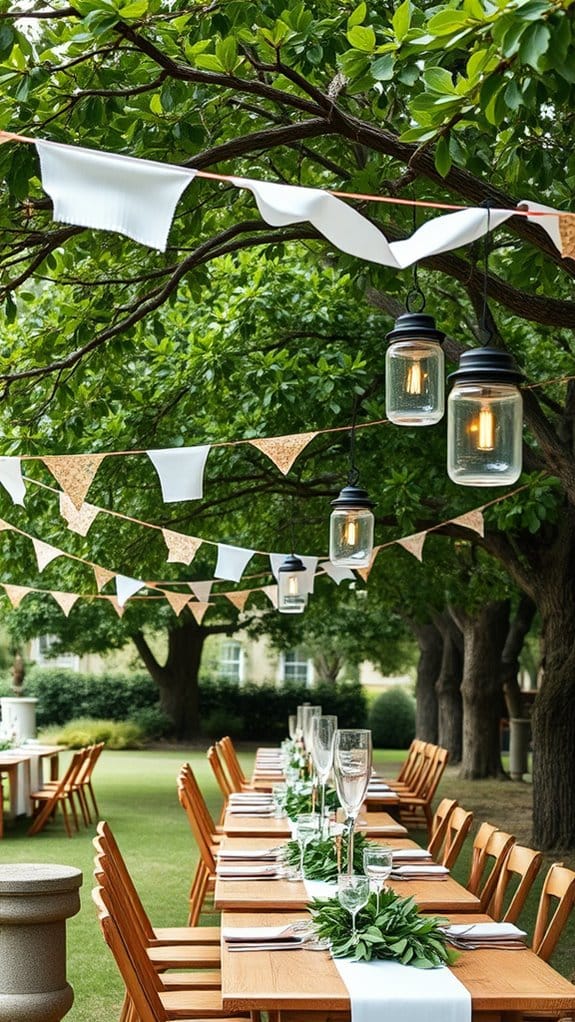 19 Easy Outdoor Graduation Party Ideas Anyone Can Pull Off 17 eco friendly graduation decor