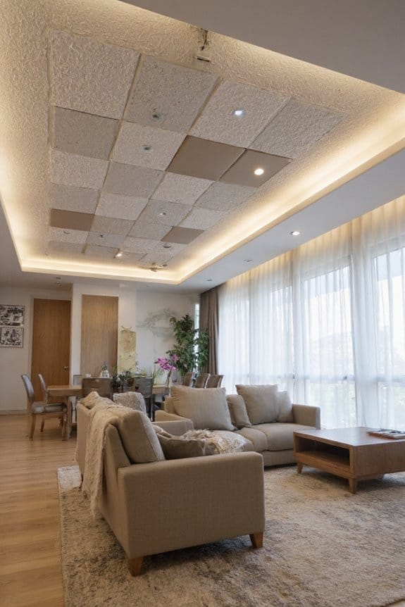 15 Beautiful Gypsum False Ceiling Designs to Elevate Your Space 16 eco friendly sustainable ceiling solutions