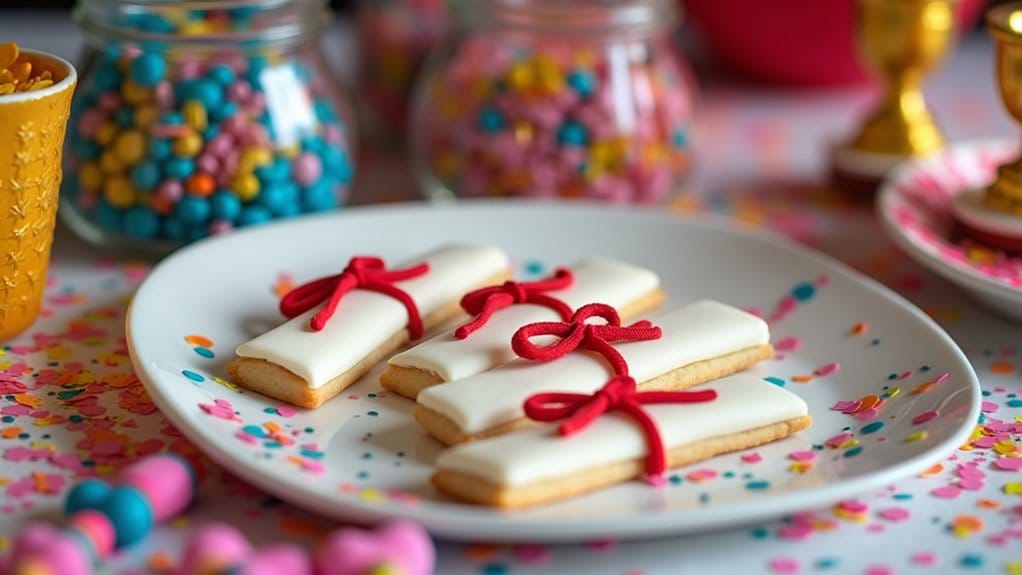 17 Fun & Creative Graduation Candy Buffet Ideas You’ll Be Obsessed With 17 edible diplomas and awards