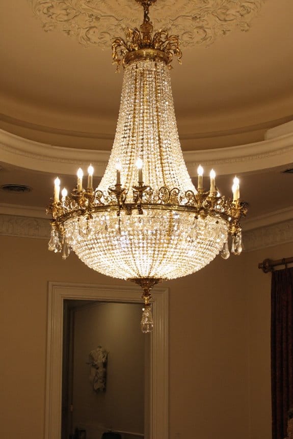 21 Timeless Luxury Ceiling Ideas That Add Instant Character 8 elegant chandelier as focal
