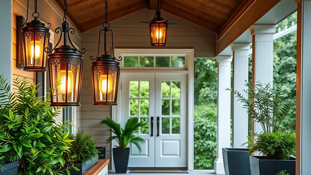 10 Designer-Approved Tips to Make Your Front Porch Look Expensive This Summer 4 elegant porch lighting ideas