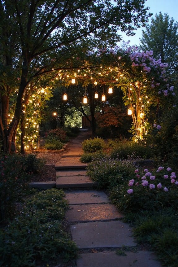 15 Enchanting Cottage Garden Ideas for a Dreamy Backyard Retreat 16 enchanting twilight garden glow