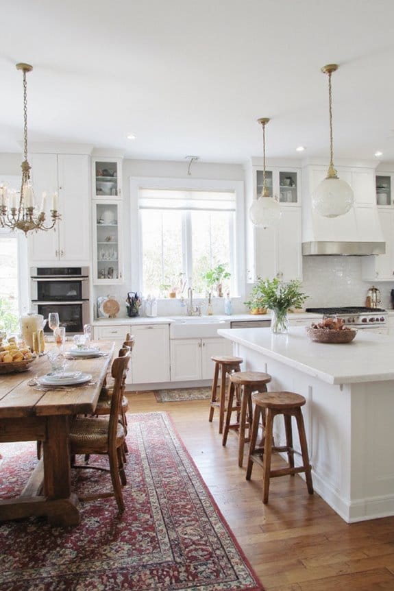 22 Open Kitchen Concepts for Effortless Cooking and Entertaining 19 integrated dining and kitchen