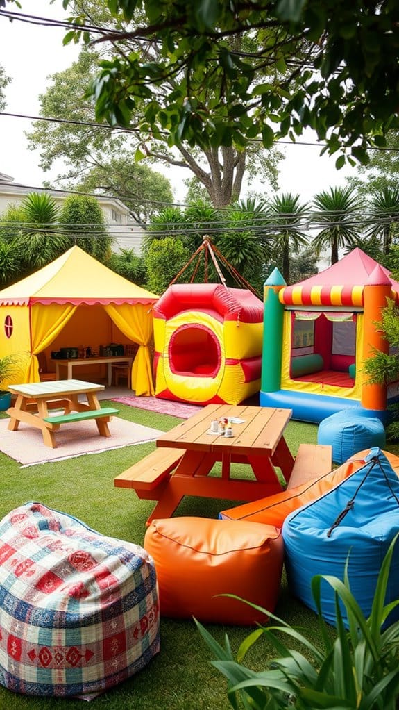 19 Easy Outdoor Graduation Party Ideas Anyone Can Pull Off 18 kids safe play area