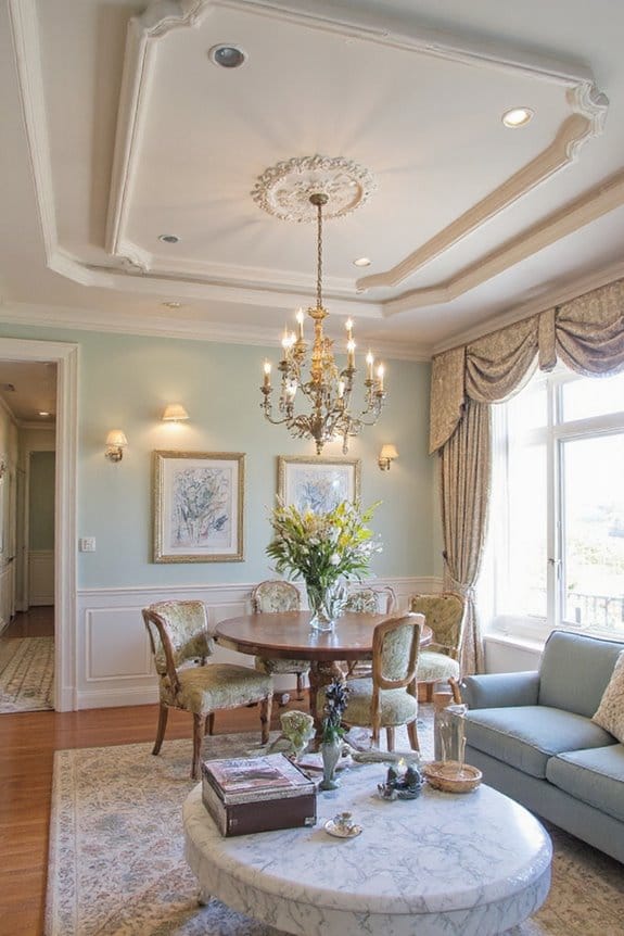 21 Timeless Luxury Ceiling Ideas That Add Instant Character 16 layered ceiling design elegance