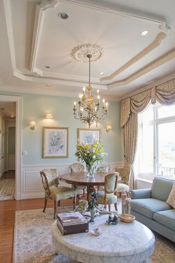 21 Timeless Luxury Ceiling Ideas That Add Instant Character 16 layered ceiling design elegance