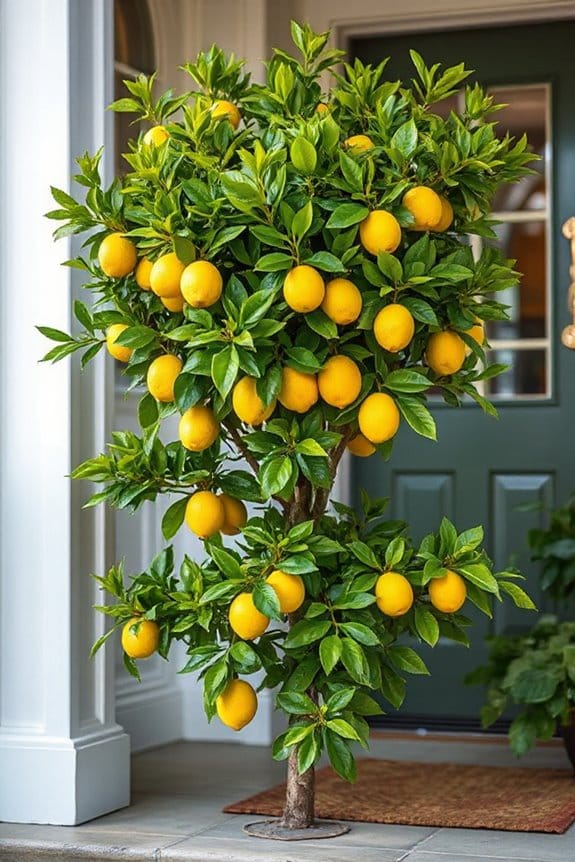 The 15 Best Front Door Plants for Good Feng Shui 48 lemon tree brings positive energy