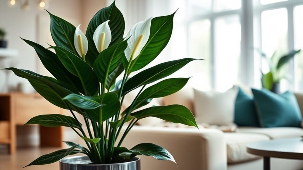 18 Beautiful Indoor Plants That Thrive in Living Rooms 4 low maintenance air purifying plant