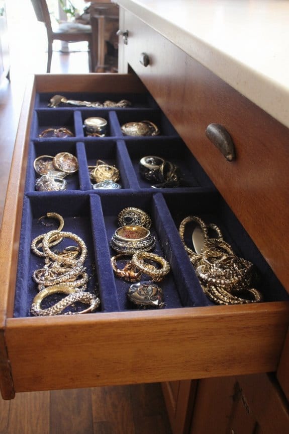 17 Aesthetic Kitchen Drawer Organization Ideas You Need to Try 8 luxurious delicate item protection