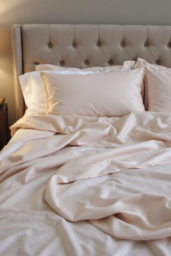 10 Dreamy Bedding Trends to Try This Year 2 luxurious silky sleep sanctuary