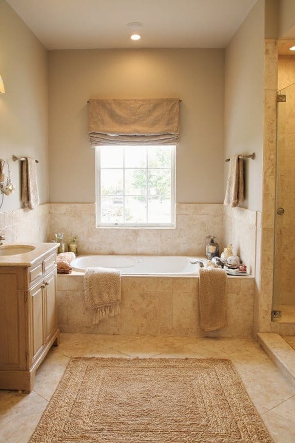 21 Elegant Luxury Bathroom Ideas for a Spa-Like Escape 18 luxurious textured bathing space