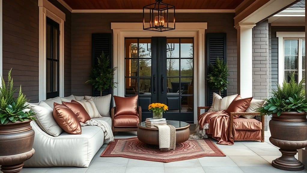 10 Designer-Approved Tips to Make Your Front Porch Look Expensive This Summer 5 luxurious textured cushion accents