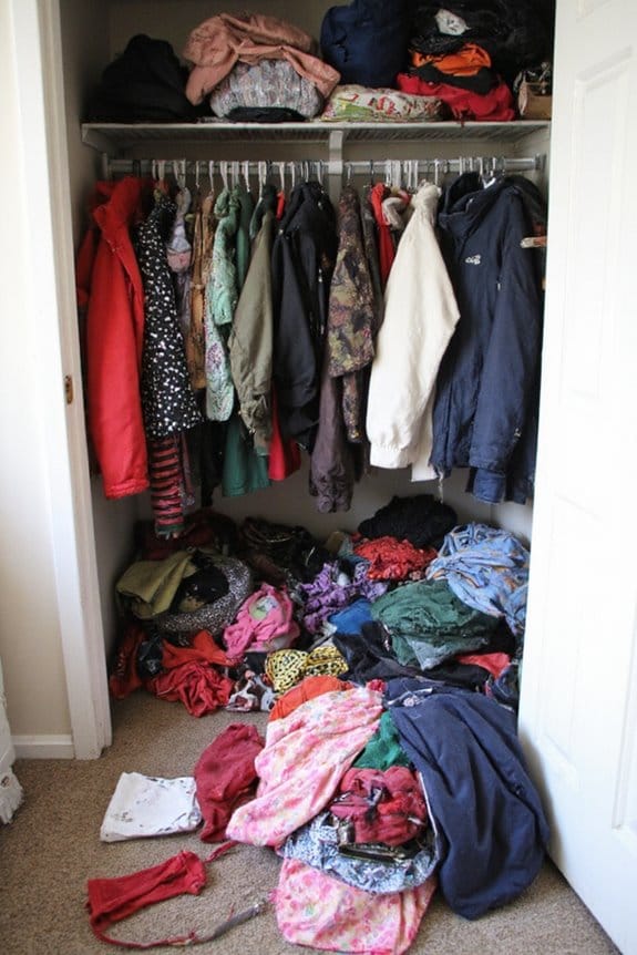 10 Things You Should Never Store in Your Bedroom Closet 10 manage seasonal wardrobe clutter