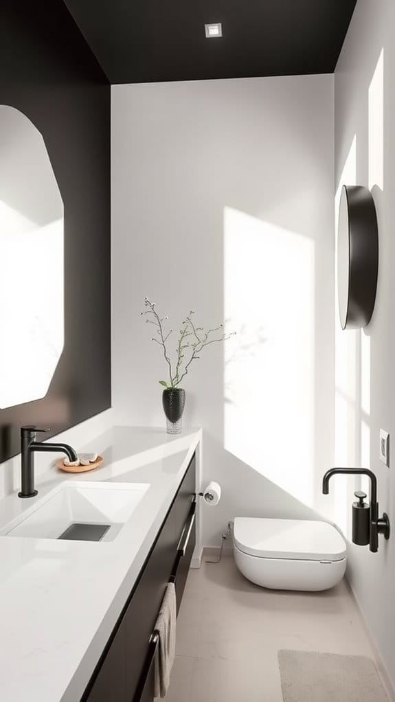 22 Neutral Bathroom Decor Ideas You’ll Want to Copy ASAP 15 matte fixtures for modern elegance