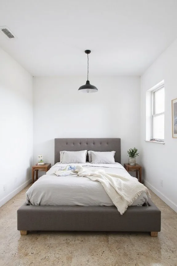 23 Small Bedroom Makeover Ideas With a Big Style Impact 11 minimalist functional calm elegant