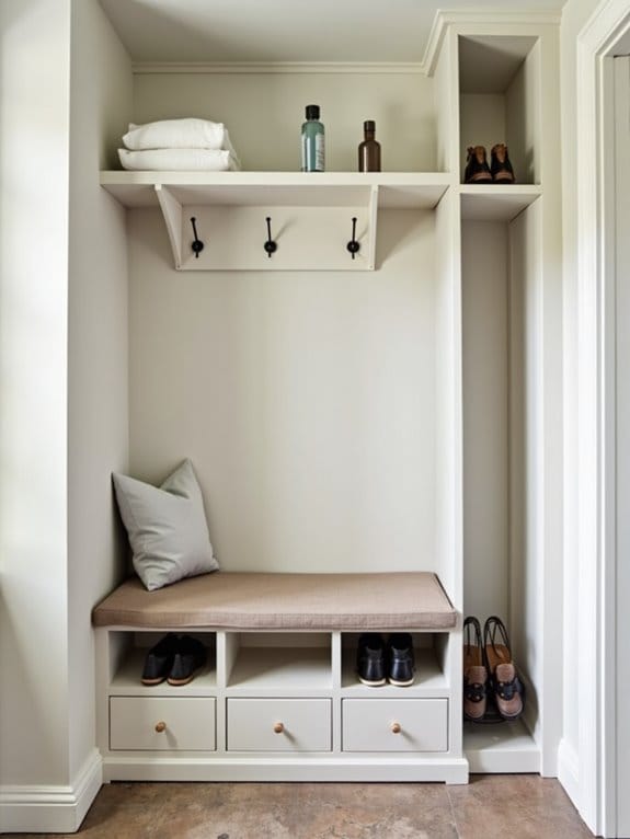 16 Space-Saving DIY Mudroom Ideas Perfect for Small Spaces 12 multi purpose space saving furniture