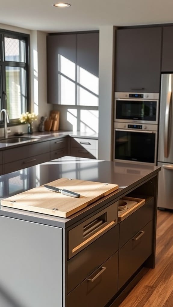 28 Stylish & Functional Kitchen Countertop Ideas to Try Now 25 multifunctional kitchen counter space