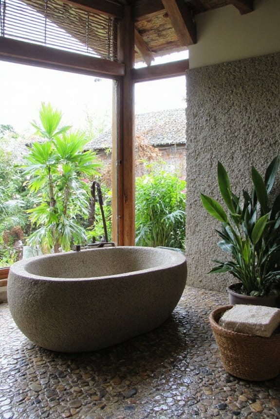 18 Inspiring Bathroom Remodel Ideas That Redefine Possibility 3 natural earthy tranquil sanctuary