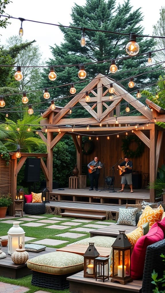 19 Easy Outdoor Graduation Party Ideas Anyone Can Pull Off 12 outdoor music setup essentials