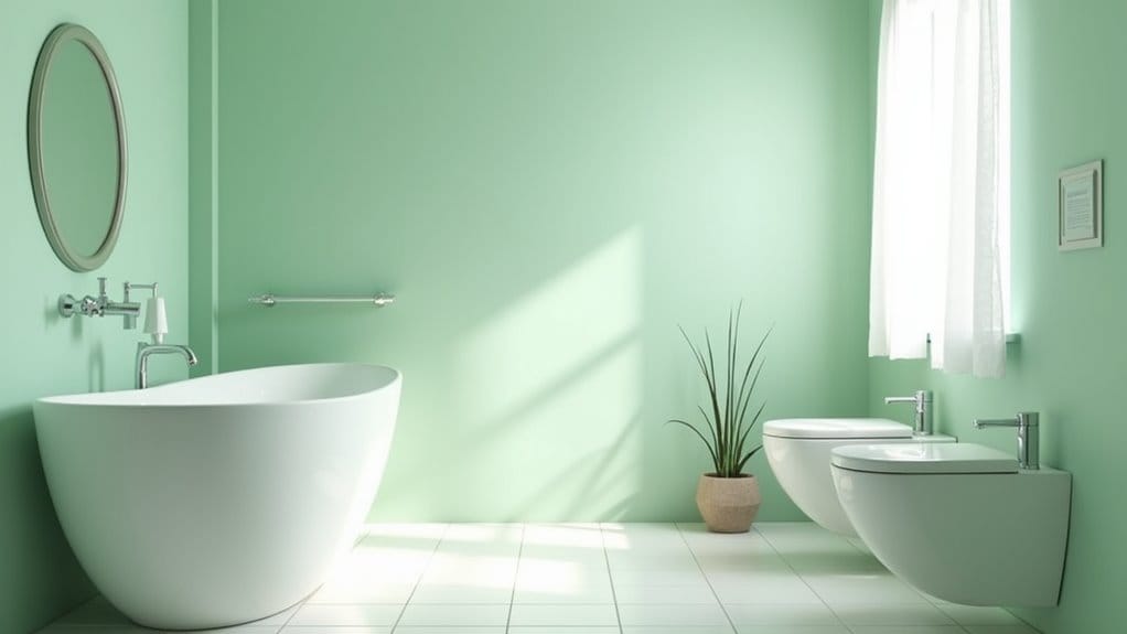 20 Stunning Bathroom Paint Colors and Wall Ideas You'll Love 6 pastel colors create serenity