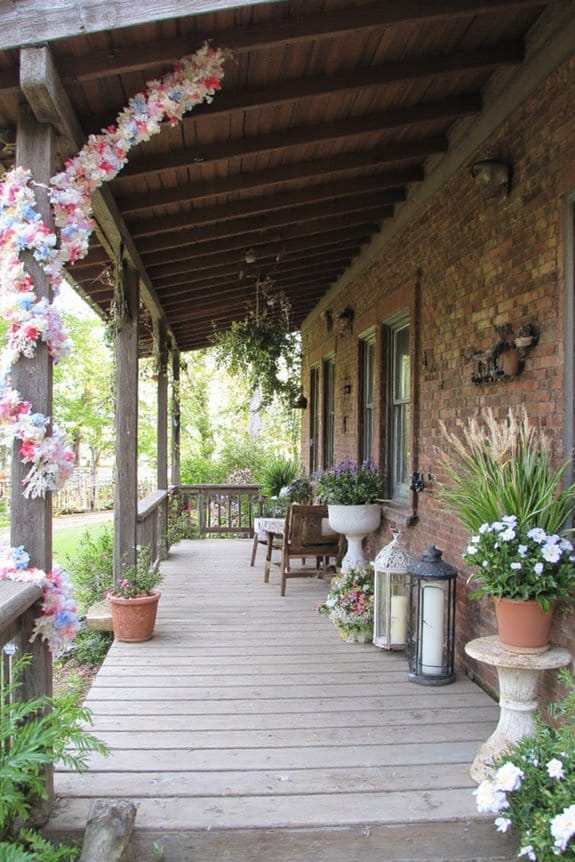 20 Cottagecore 4th of July Decor Ideas for a Whimsical Celebration 8 patriotic cottagecore pom poms