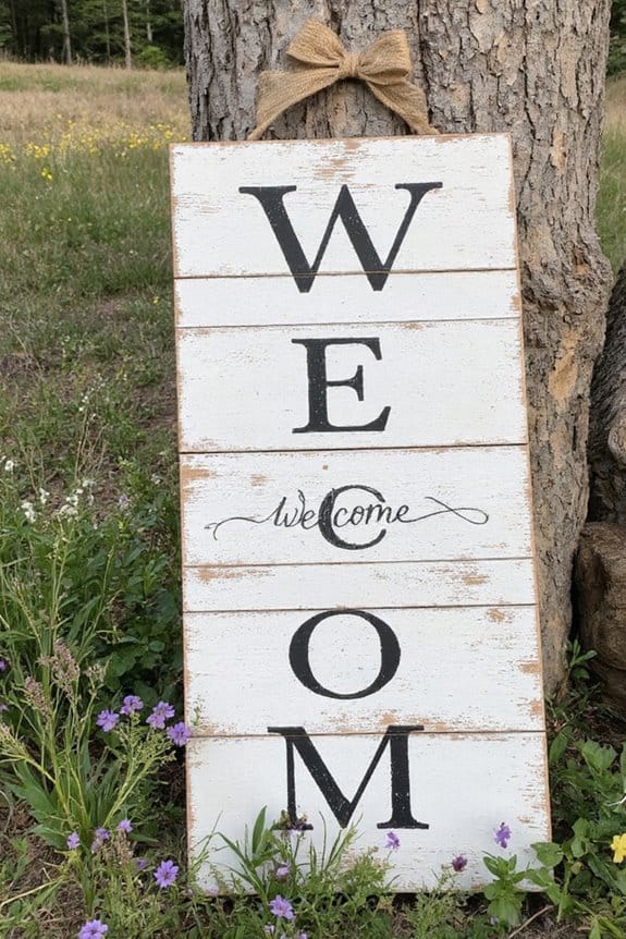 20 Rustic Farmhouse 4th of July Decor Ideas You’ll Adore 16 patriotic farmhouse welcome sign