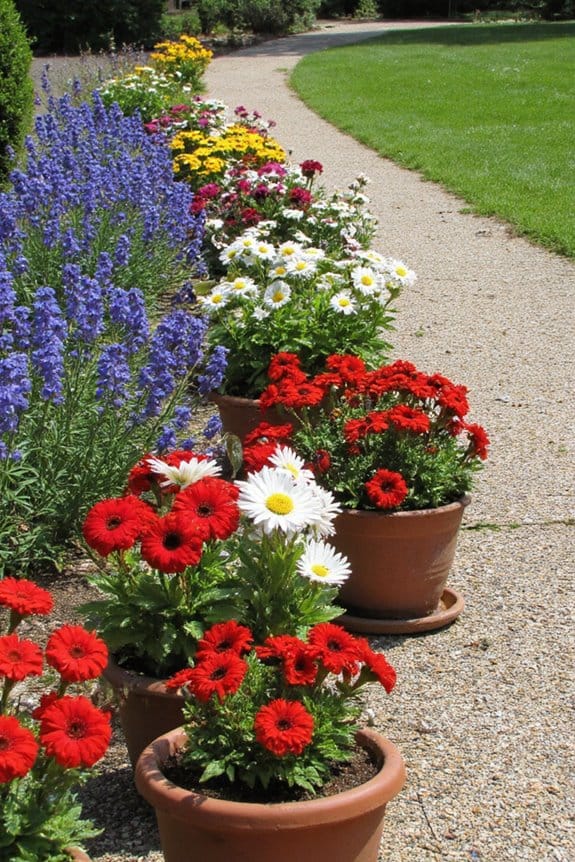 16 Easy Outdoor 4th of July Decor Ideas to Set the Scene 11 patriotic flowers for celebrations
