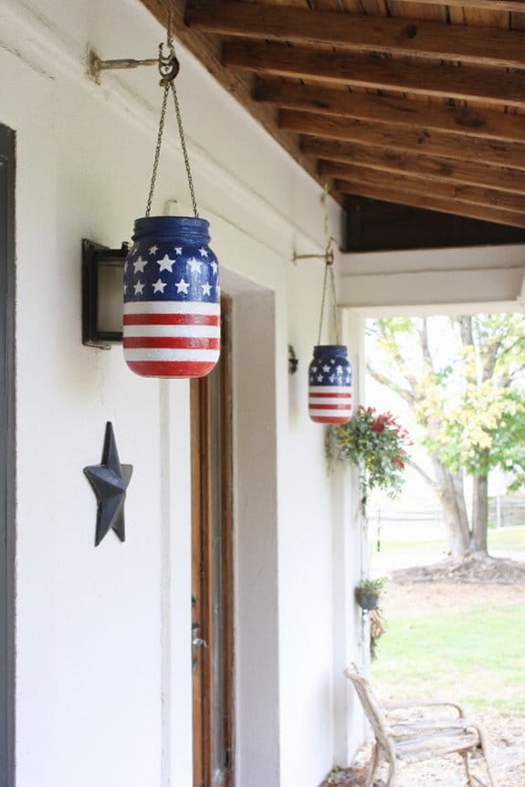 20 Rustic Farmhouse 4th of July Decor Ideas You’ll Adore 15 patriotic mason jar decor