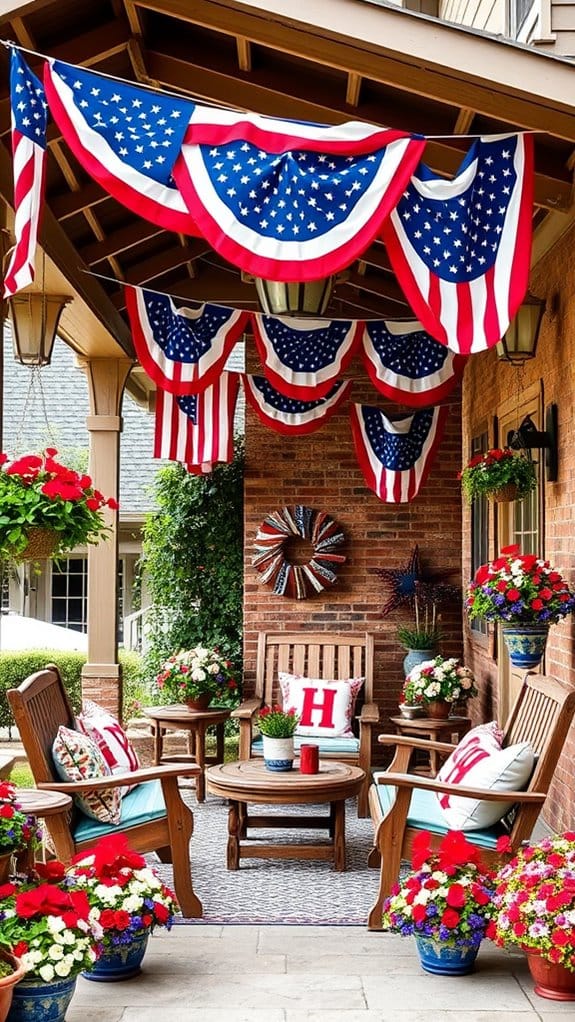 26 Patriotic Patio Decor Ideas Perfect for Memorial Day Through the Fourth of July 13 patriotic patio decoration ideas