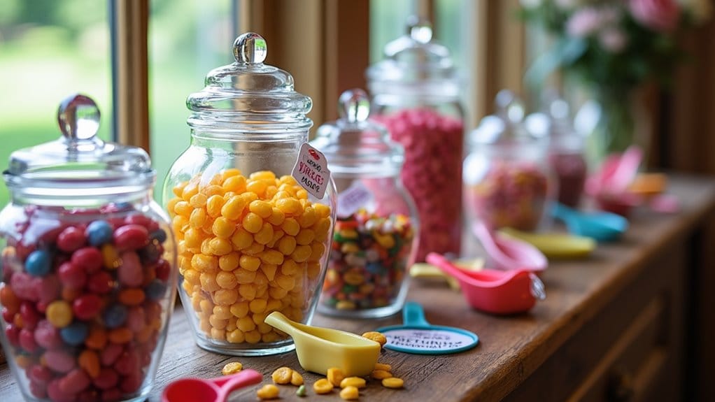 17 Fun & Creative Graduation Candy Buffet Ideas You’ll Be Obsessed With 18 personalized candy display ideas