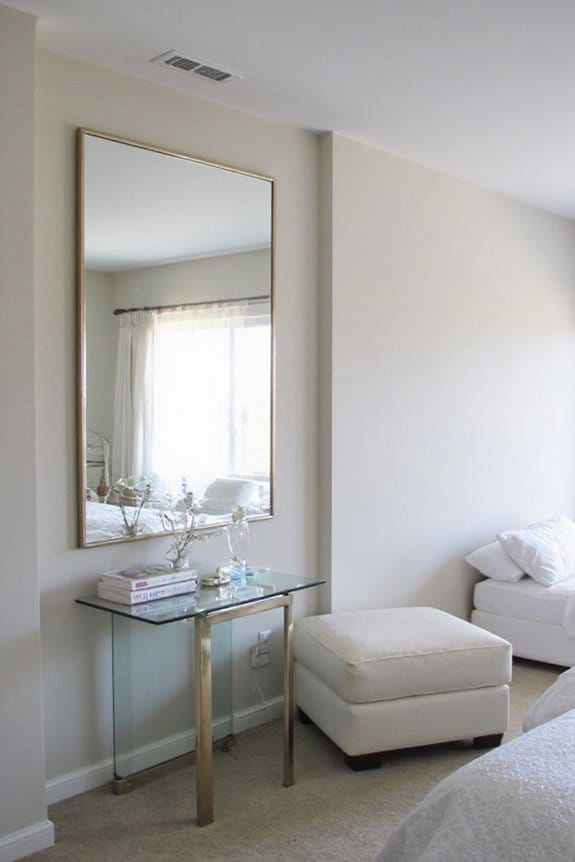 23 Small Bedroom Makeover Ideas With a Big Style Impact 5 reflective surfaces maximize space