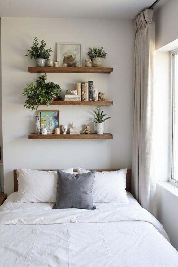 23 Small Bedroom Makeover Ideas With a Big Style Impact 19 showcase stylish space storage