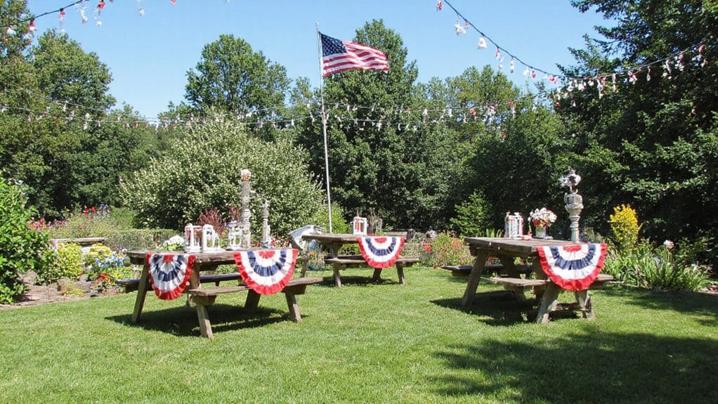 16 Easy Outdoor 4th of July Decor Ideas to Set the Scene 4 simple outdoor patriotic decorations