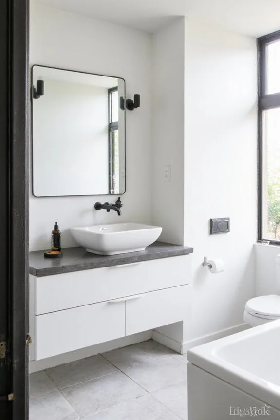 18 Inspiring Bathroom Remodel Ideas That Redefine Possibility 2 sleek minimal bathroom fixtures