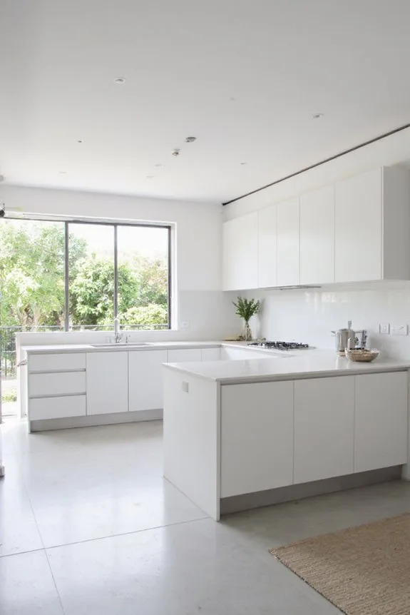 22 Open Kitchen Concepts for Effortless Cooking and Entertaining 2 sleek uncluttered modern design
