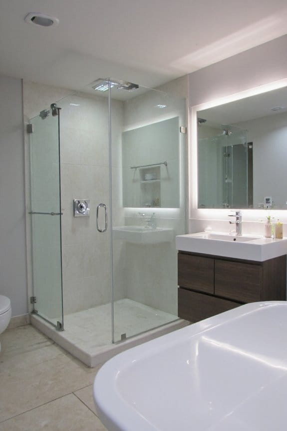 18 Inspiring Bathroom Remodel Ideas That Redefine Possibility 7 smart bathroom technology integration