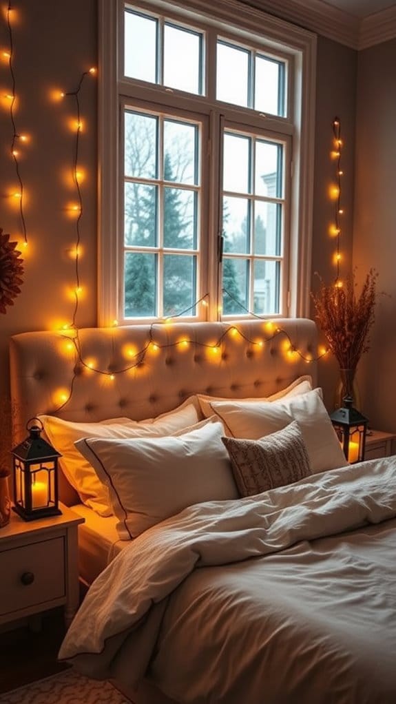 23 Warm and Cozy Bedroom Ideas for the Ultimate Retreat 8 soft glowing cozy ambiance