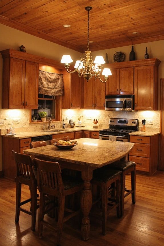 20 Timeless Kitchen Design Ideas That Never Go Out of Style 16 soft warm layered lighting