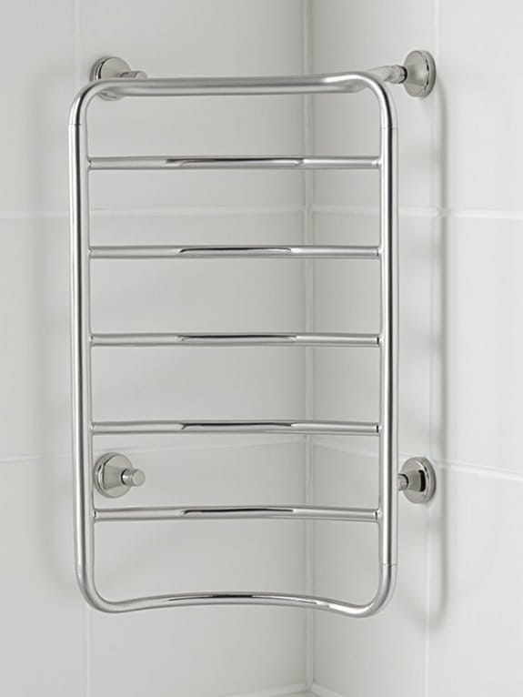 16 Stylish & Space-Saving Bathroom Towel Rack Ideas 7 space saving corner towel racks