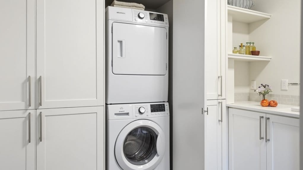 16 Smart Stacked Washer and Dryer Laundry Room Ideas That Maximize Space 5 space saving laundry solutions