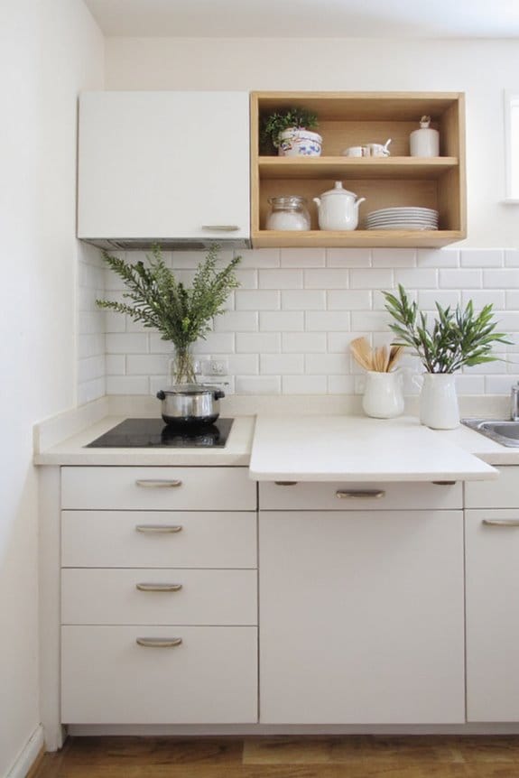 20 Small Kitchen Ideas That Deliver Big Style 4 space saving multifunctional furniture