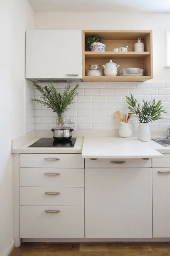 20 Small Kitchen Ideas That Deliver Big Style 4 space saving multifunctional furniture