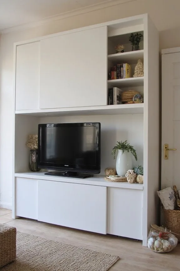 20 Modern TV Unit Designs for the Ultimate Entertainment Setup 19 space saving versatile furniture