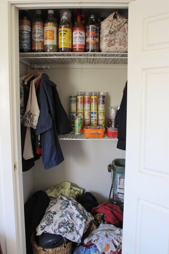 10 Things You Should Never Store in Your Bedroom Closet 4 store chemicals safely away
