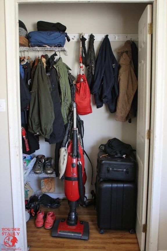 10 Things You Should Never Store in Your Bedroom Closet 5 store heavy bulky items safely